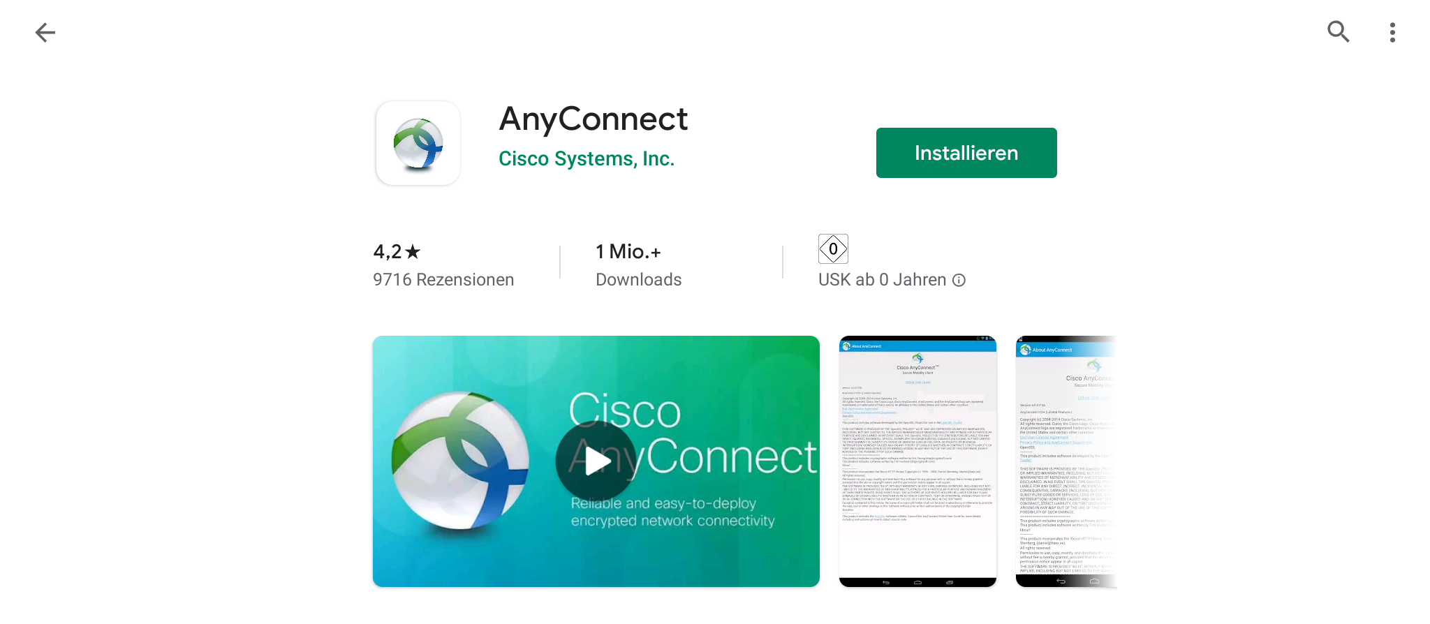 Cisco AnyConnect