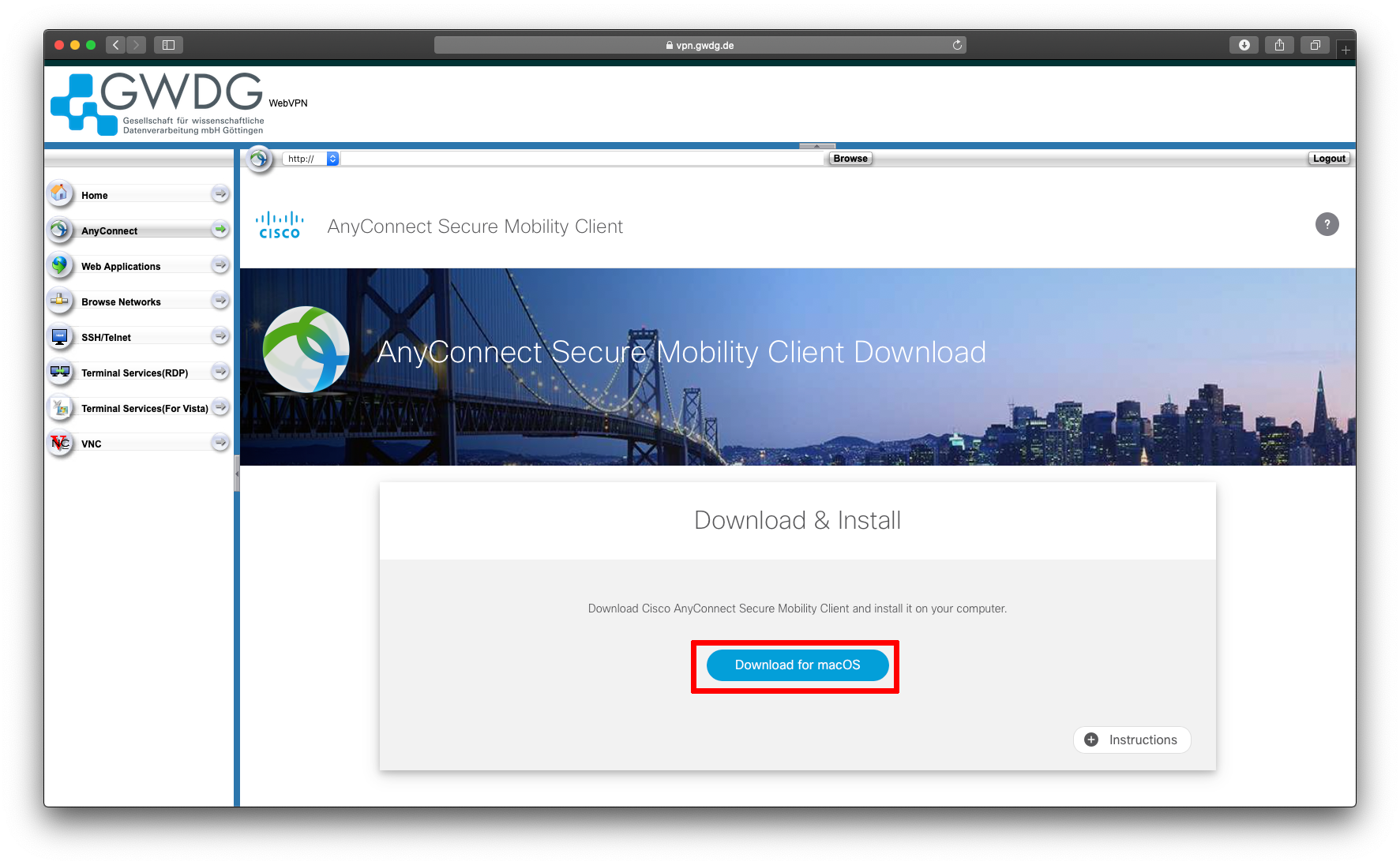 cisco anyconnect secure mobility client for mac vpn