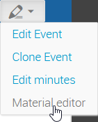  den Material Editor auswählen