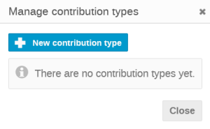  create a new contribution type
